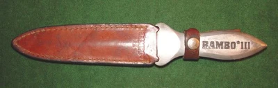Original RAMBO III Gil Hibben Design  Boot Dagger with Sheath - Image 1 of 4