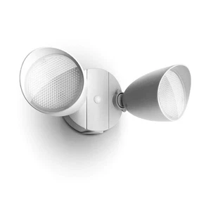 6222W-D2D 2500 Lumen 32 Watt Dusk to Dawn Dual-Head Flood Light Outdoor Water... - Picture 1 of 8