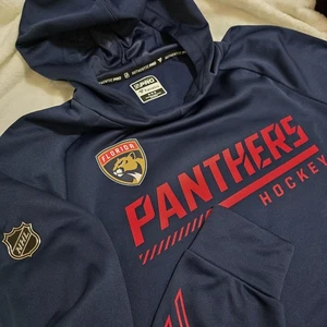 Florida Panthers Fanatics Authentic Pro Locker Room Raglan Pullover Hoodie M - Bild 1 von 8