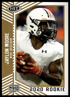 2020 SAGE HIT Jaylon Moore #8 Gold - Image 1 of 2