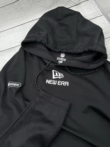 NFL Combine Authentic Hoodie Mens 2XL Black New Era Pullover Football Coaches - Picture 1 of 5