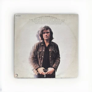 Kris Kristofferson The Silver Tongued Devil And I 1971 Vinyl Monument Records - Picture 1 of 4