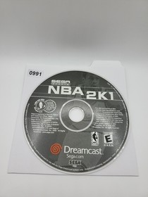 NBA 2K1 (SEGA Dreamcast) DISC ONLY | NO TRACKING 