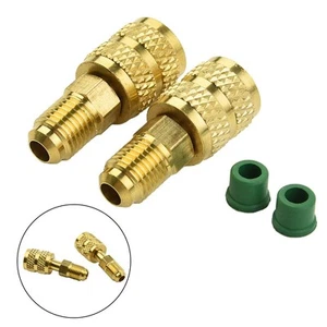 Reliable For Valve System Adapter for R32 R410a 516 14 SAE Male Female - Picture 1 of 12