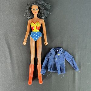 VTG Mego Vintage Wonder Woman Doll 1976 DC Comics Action Figure Lynda Carter 12”