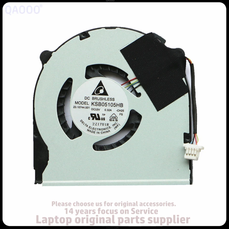 New For Sony Vaio SVT13 SVT13-124CXS SVT131A11T CPU Cooling Fan 23.10744.001 - Image 1 of 3