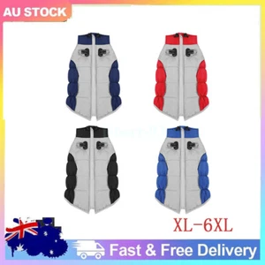 Large Dog Clothes Waterproof Pet Jacket Warm Coat Clothing Thicken Reflective AU - Picture 1 of 8
