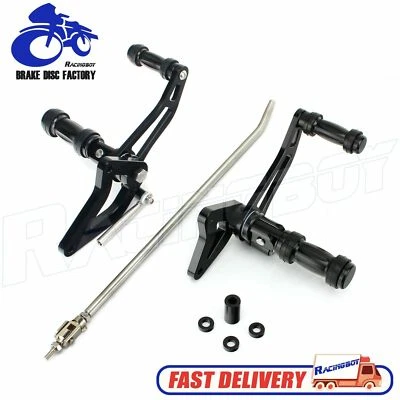 VT600C VT600CD Shadow VLX 600 1988-2007 3.54" Forward Controls Foot Pegs Pedals Foto 1 de 4