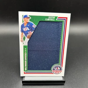 2022 Panini USA Stars & Stripes Jumbo Patch /150 #JUM-JC Justin Campbell - Bild 1 von 2