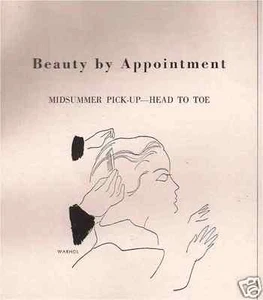 Warhol Illustrated Beauty Editorial - ANDY WARHOL 1955 - Bild 1 von 2