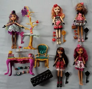 5er Set Ever After High Hat-Tastic Tea Party Teeparty Madeline Playset + Puppen - Bild 1 von 8