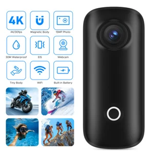 SJCAM C100+ Action kamera 15MP Wearable 4K WiFi Kamera EIS Wasserdicht Go pro - Bild 1 von 9