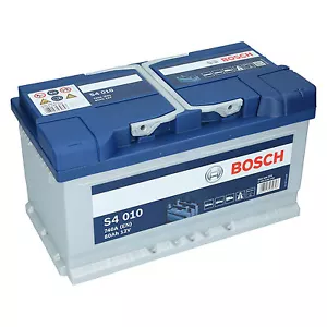 Bosch S4 010 12V 80Ah 740 A EN Autobatterie Starterbatterie ersetzt 75Ah 85Ah - Bild 1 von 9