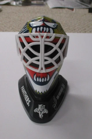 1996 McDonalds Mini Goalie Helmet Display Florida Panthers John Vanbiesbrouck Cover