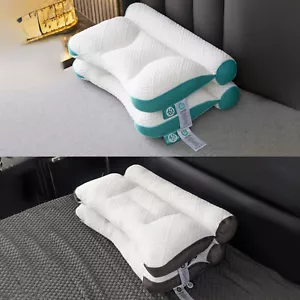 Cervical Support Comfortable Goose Down Pillow NewPjxAWF - Picture 1 of 12