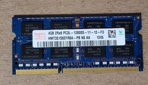 DELL HYNIX 4GB SO-DIMM PC3L 12800 DDR3 - NOTEBOOK / LAPTOP / AIO : MEMORY - RAM - Picture 1 of 2