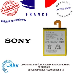 ORIGINAL BATTERY LIS1558ERPC SONY XPERIA Z3 D6603 D6643 D6653 D6616 GENUINE OEM - Photo 1 sur 1