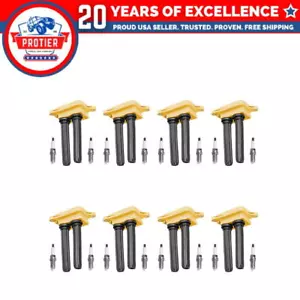 Set of 8 Ignition coil + Spark Plug Compatible with 2009-12 RAM 1500 V8 - Picture 1 of 1