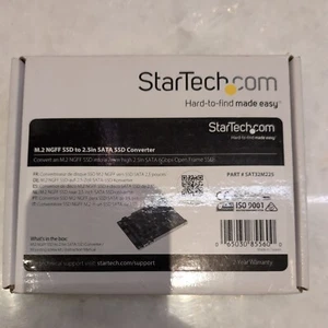 StarTech M.2 NGFF SSD to 2.5in SATA Adapter Converter SAT32M225 - Picture 1 of 1