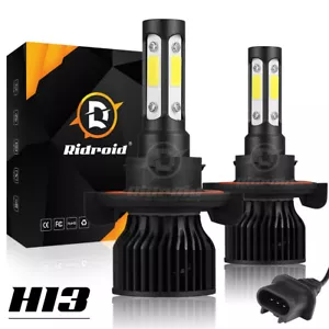 Kit de bombillas LED H13 9008 4 lados 6000K para Ram 1500 2500 3500 2006-2013 - Imagen 1 de 12
