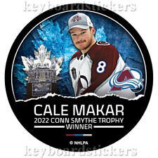 Cale Makar #8 Colorado Avalanche Champions 2022 Conn Smythe Trophy Winner Puck