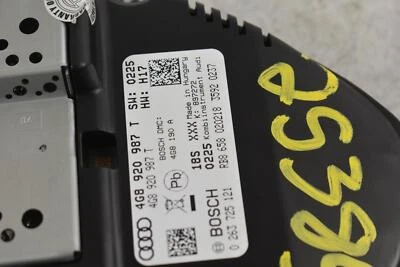 Medidor de velocímetro usado para: Audi A7 Cluster 2018 MPH ID 4G8920987T grado A Foto 1 de 4