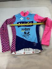 Castelli womens thermal long sleeve cycling jersey XSmall XS (7857-24)