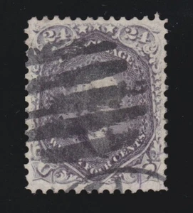 US 70c 24c Washington Violet w/ PF Cert VF-XF SCV $2250 - Picture 1 of 3
