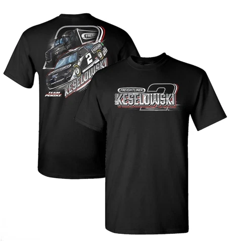 2021 #2 Brad Keselowski “Freightliner” 2 Spot T Shirt - Size L Cover