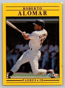 1991 Fleer Roberto Alomar #523 - Picture 1 of 2