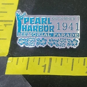 Pearl Harbor Memorial Parade souvenir distintivo spilla bavero cappello gilet spilla - Foto 1 di 2