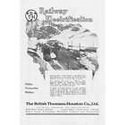 THE BRITISH THOMSON HOUSTON CO LTD Railway Vintage Engineering Advert 1927