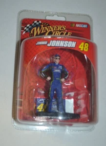 WINNER'S CIRCLE NASCAR JIMMIE JOHNSON LOWE'S # 48 MINI FIGURE - Picture 1 of 4