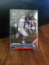 2023 Topps Now MLB #155 Mookie Betts Los Angeles Dodgers RED Parallel 1/10