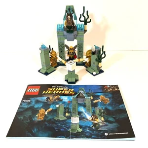 LEGO 76085 Battle of Atlantis DC Superheroes Set Used 100% Complete w/ Figures - Picture 1 of 6