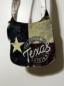 Robin Ruth The State Of Texas Original-large Canvas Bag-15.5 X 12.5 Carry Tote - Picture 1 of 12