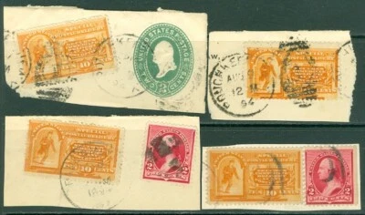 EDW1949SELL: Ee.uu. 1893 Scott# E3. 4 Buen Sellos Cada Atado A Pieza Catalog - Imagen 1 de 2