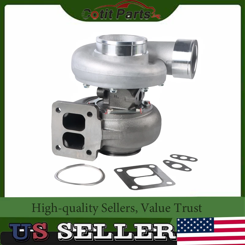 T4 1.05 A/R Upgrade Racing Turbo charger For  Dodge Challenger  Ford Mustang - Image 1 of 4