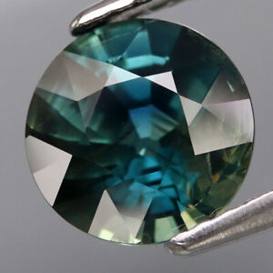 2.12Ct.Heated Only Natural Blue Sapphire Australia Round 7.7mm.Good Luster!