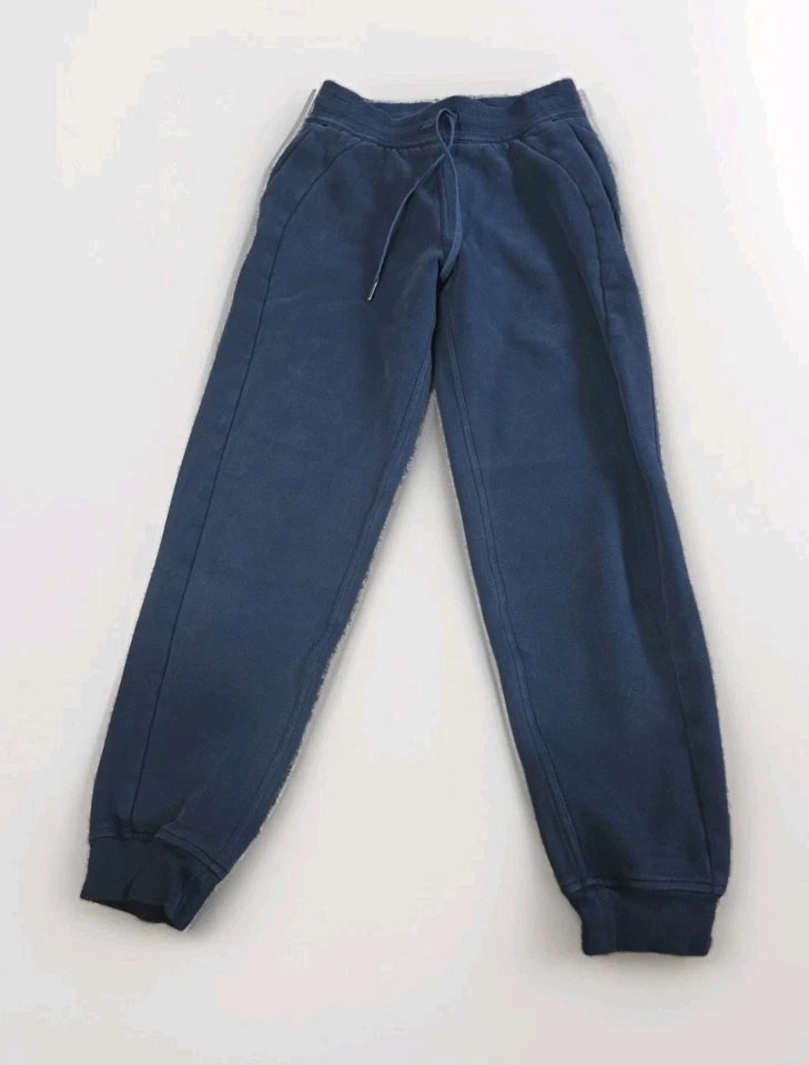 Pantalones deportivos de tiro alto Lululemon Athletica para mujer talla 4 usados en excelente estado azules Foto 1 de 4