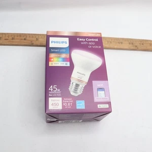 Philips Wiz Connected Smart WiFi Full Color LED Bulb R20 45W Eqv - Picture 1 of 4