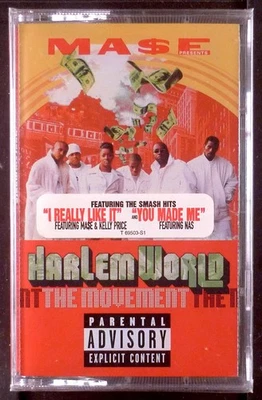 Ma$e Presents Harlem World – The Movement CASSETTE HIP HOP RAP 1999 SEALED OOP - Image 1 of 2