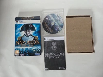 Napoleon Total War PC DVD 2010 Sega Complete Box Manual Disc Games Windows - Image 1 of 4