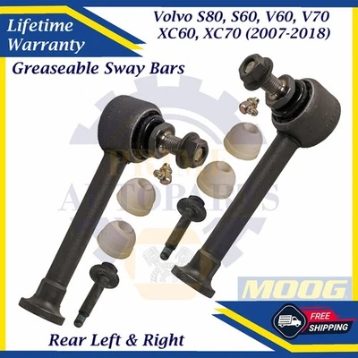 Barras estabilizadoras traseras MOOG OEM para Volvo S60/S80/V60/V70/XC60/XC70 9 años Warra 2007-2018. Foto 1 de 4