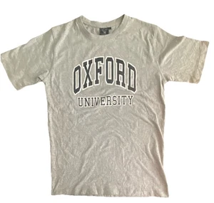 Oxford University Official Merchandise T-Shirt grau blau Herren L College Britain - Bild 1 von 3