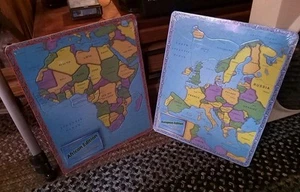 Neu A Broader View The Continent Puzzles Afrikanische & Europäische Ausgabe - Bild 1 von 5