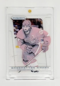 RARE NEGATIVE TEST PROTOTYPE 2013 PRIZM NHL HENRIK ZETTERBERG DETROIT RED WINGS - Imagen 1 de 2