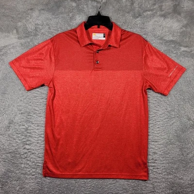 Nicklaus Polo Golf Shirt Mens Small Red Staydri Short Sleeve Active - Image 1 of 4