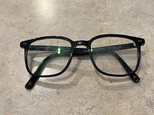 Vernon Gantry Andrew Black Square Eyeglasses Frames 52-20-150 - Picture 1 of 8
