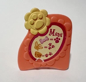 Littlest Pet Shop Replacement Accessory For Doggie Diner (menu) - Picture 1 of 1